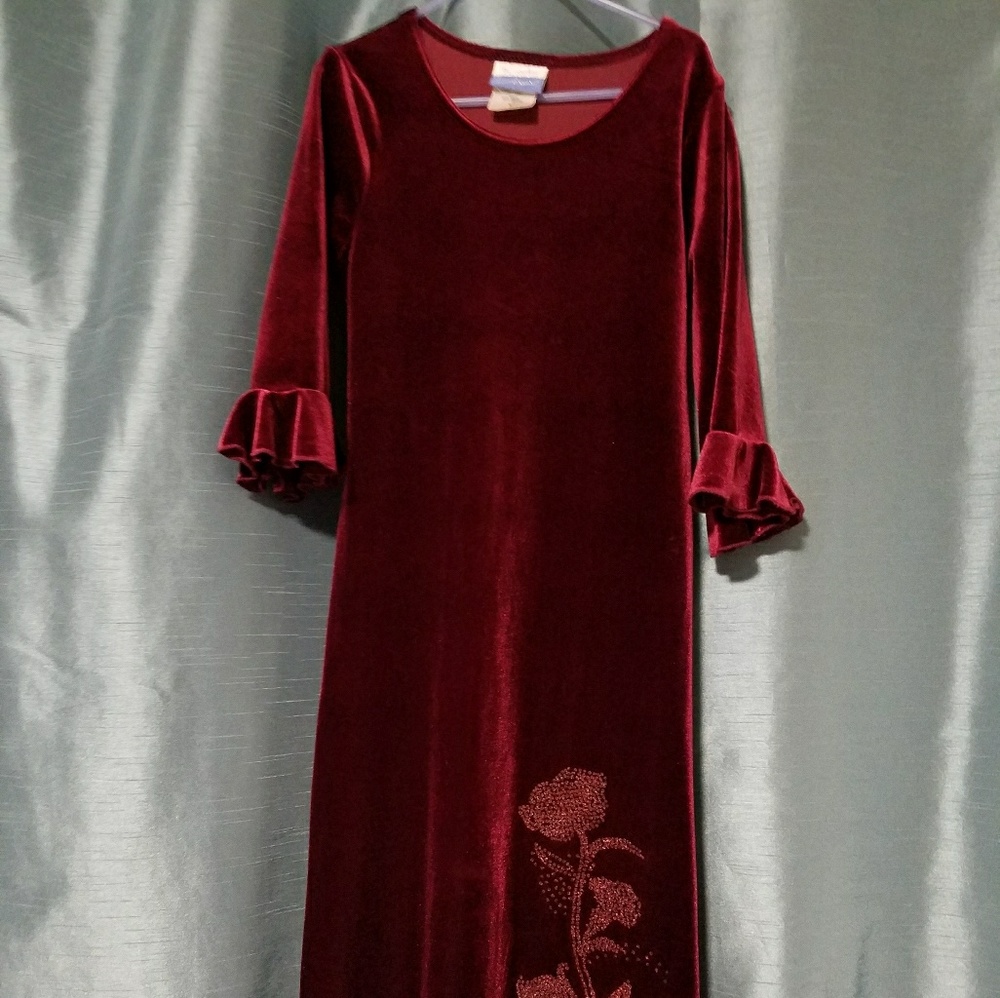 Red dress
